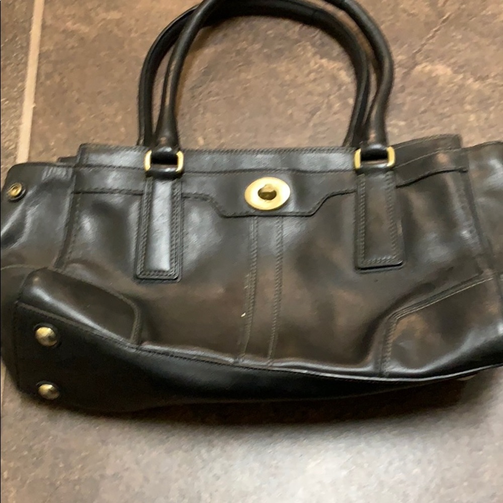 Coach leather